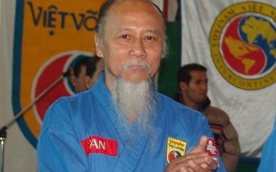 Master Tan Rousset Technical Director of Vovinam Viet Vo Dao Switzerland