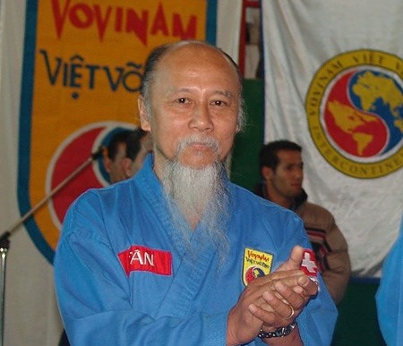 Master Tan Rousset Technical Director of Vovinam Viet Vo Dao Switzerland